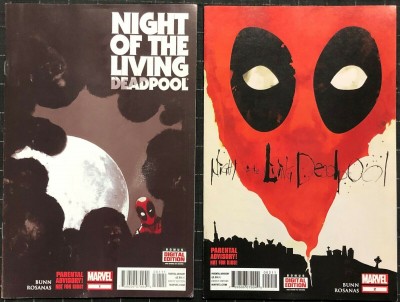 Night Of The Living Deadpool (2014) #1 2 3 4 VF- (7.5) complete set