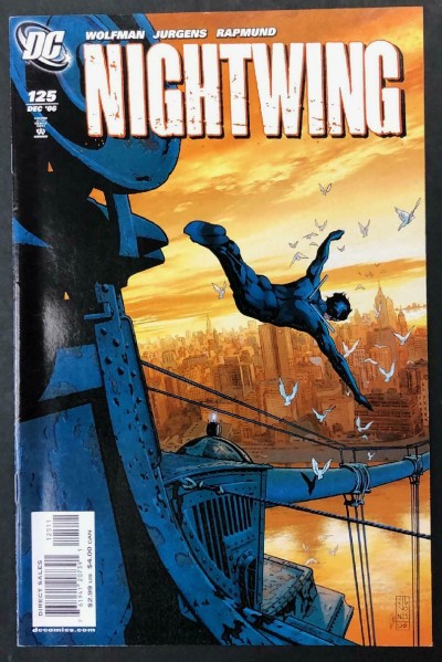Nightwing (1996) #125 VF Dan Jurgens Marv Wolfman JG Jones Cover