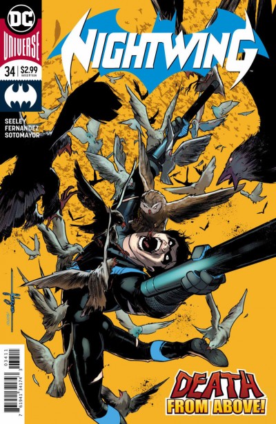 Nightwing (2016) #34 VF/NM Javier Fernandez Cover DC Universe Rebirth 