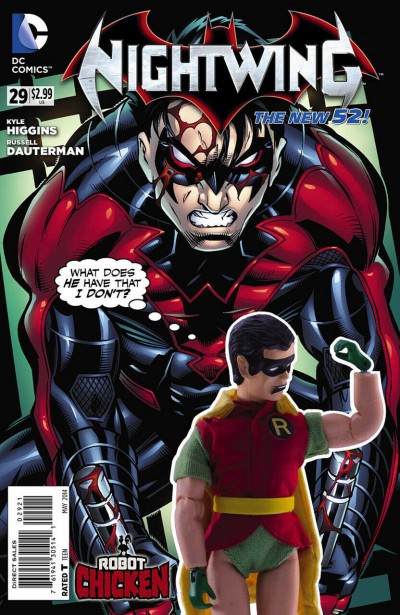 Nightwing (2011) #29 VF/NM-NM Robot Chicken Variant Cover The New 52!