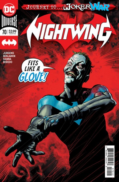 Nightwing (2016) #70 VF/NM 2nd Printing Variant Cover Joker
