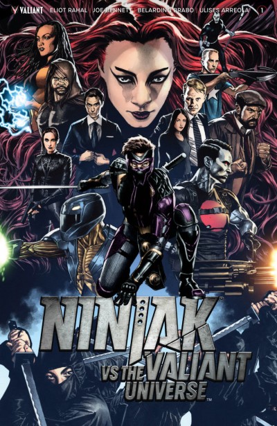 Ninjak Vs. the Valiant Universe (2018) #1 VF/NM Mico Suayan Cover Valiant 