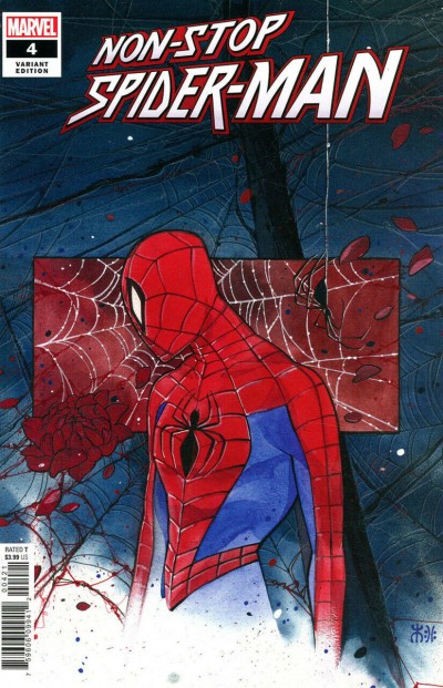 Non-Stop Spider-Man (2021) #4 VF/NM 1:25 Peach MoMoKo Variant Cover