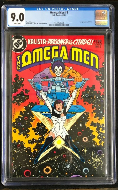 Omega Men (1983) #3 CGC 9.0 1st app Lobo (1474470004)