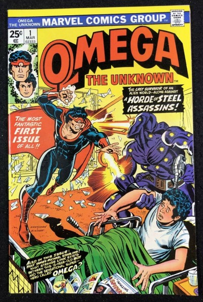 Omega The Unknown (1976) #1-10 VF+ (8.5) Marvel Comics