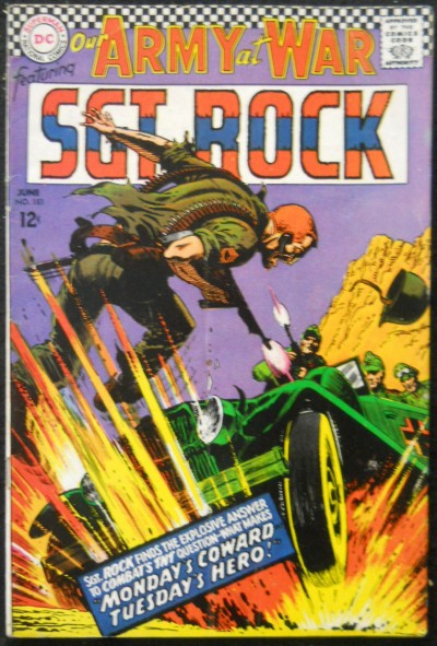 OUR ARMY OF WAR #181 FN- SGT ROCK