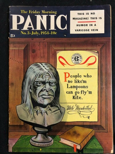Panic (1954) #3 VG+ (4.5) Senate Subcommittee Parody Pre Code EC Comics