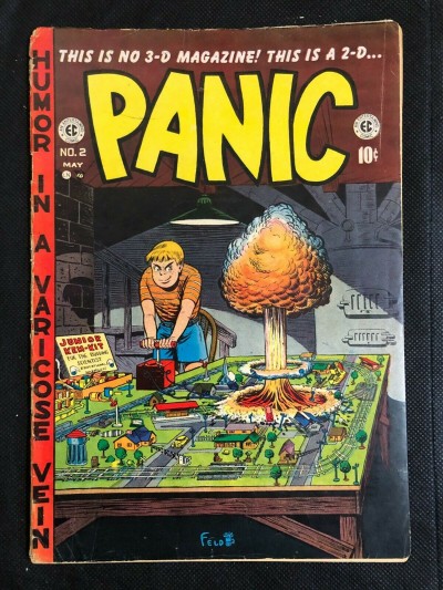 Panic (1954) #2 FR (1.0) Pre Code Atomic Bomb Cover EC Comics