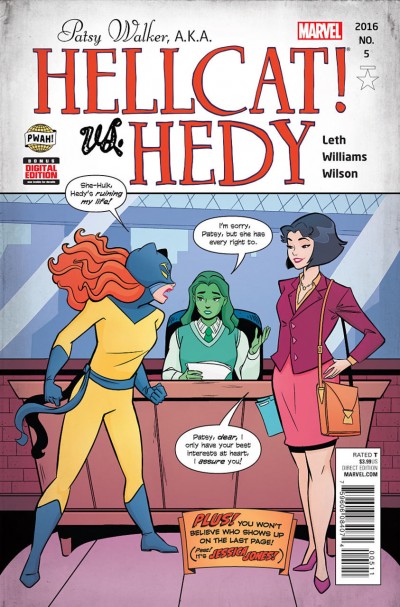 Patsy Walker, A.K.A Hellcat! (2016) #5 VF/NM She-Hulk Jessica Jones Appearance 