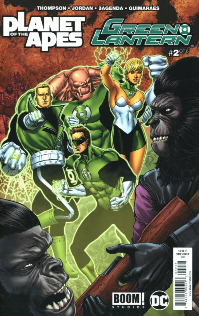 Planet of the Apes/Green Lantern (2017) #2 of 6 VF/NM Ethan Van Sciver Boom! 