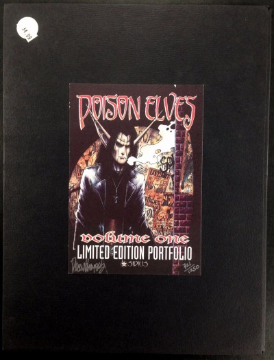 Poison Elves Limited Portfolio (1997) with all 8 prints signed by Drew Hayes