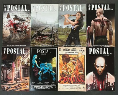 Postal (2015) #'s 5-25 Laura + Mark + Dossier Lot of 24 Matt Hawkins Image