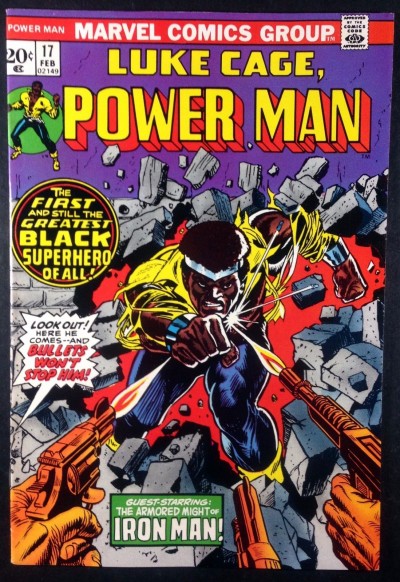 Power Man (1974) #17 VF (8.0) 1st issue of new title Luke Cage Hero for Hire 
