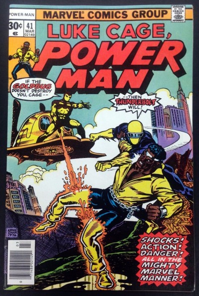 Power Man (1974) #41 VF (8.0) Luke Cage Hero for Hire 