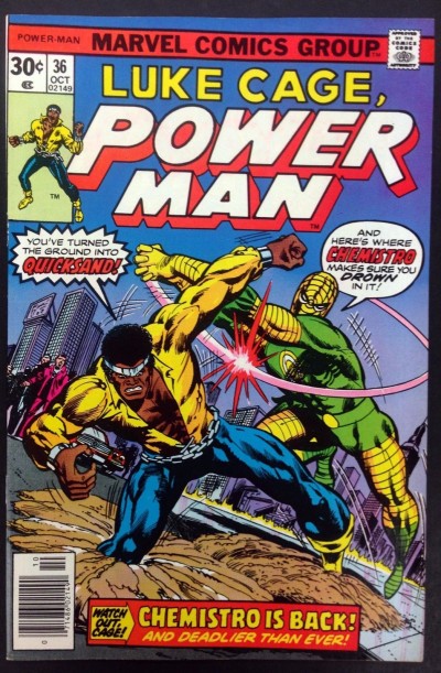 Power Man (1974) #36 VF (8.0) Luke Cage Hero for Hire 