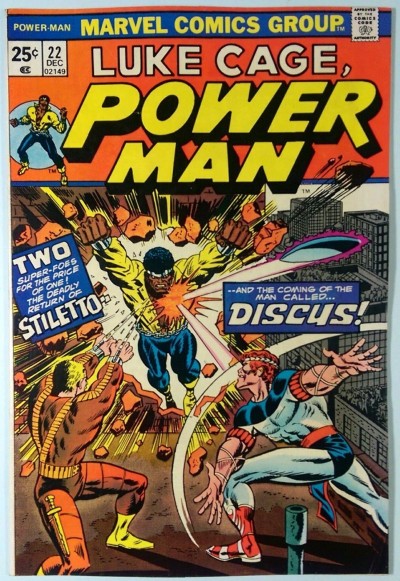 Power Man (1974) #22 FN/VF (7.0) Luke Cage 