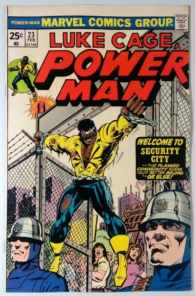 Power Man (1974) #23 VF- (7.5) Luke Cage 