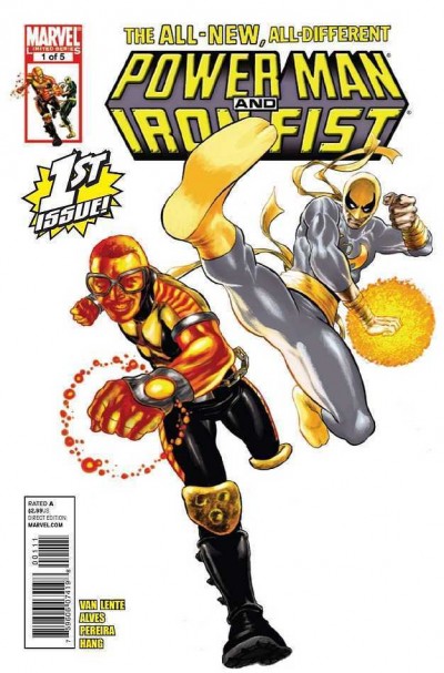 Power Man and Iron Fist (2011) #'s 1 2 3 4 5 Complete VF/NM Set