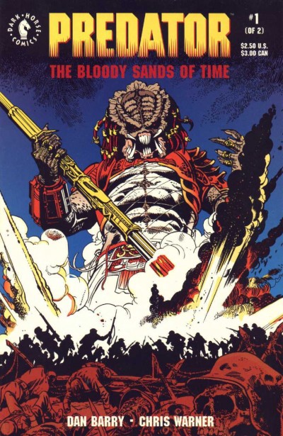 Predator: The Bloody Sands of Time (1992) #'s 1 & 2 VF- Complete Set Dark Horse