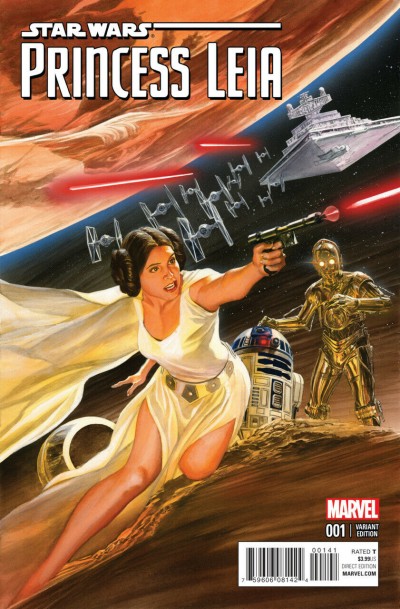 Princess Leia (2015) #1 VF/NM-NM 1:50 Alex Ross Variant Cover Star Wars