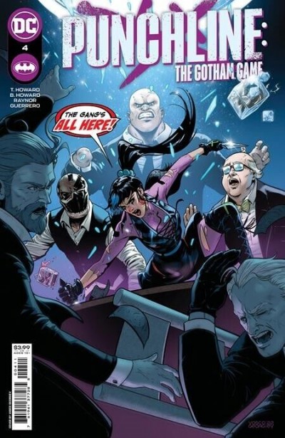 Punchline: The Gotham Game (2022) #4 NM Vasco Georgeiv Cover