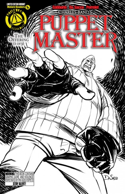 PUPPET MASTER (2015) #1 VF+ - VF/NM PINHEAD SKETCH VARIANT COVER ACTION LABS