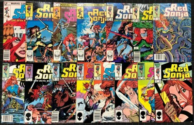 Red Sonja (1983) #1-13 VF plus vol.3 #1 & 2 complete set 15 comics total