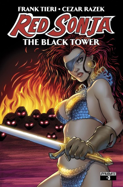 RED SONJA: THE BLACK TOWER (2014) #3 VF/NM AMANDA CONNER DARK HORSE COMICS