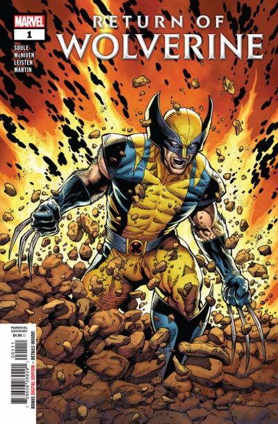 Return of Wolverine (2018) #1 VF/NM Steve McNiven Regular Cover