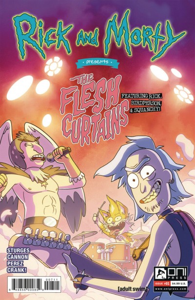 Rick and Morty Presents: The Flesh Curtains (2019) #1 VF/NM CJ Cannon Cover Oni