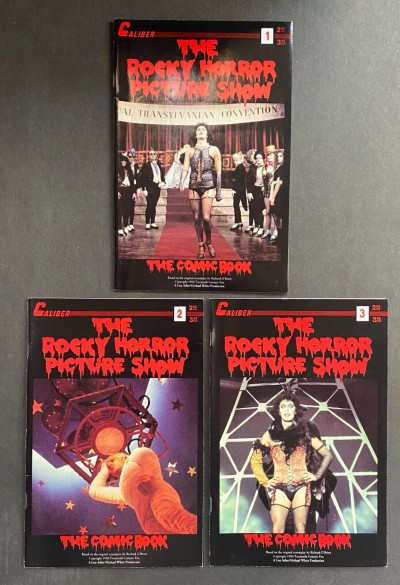 Rocky Horror Picture Show: The Comic Book (1990) $ #'s 1 2 3 Complete VF (8.0)