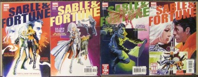 SABLE & FORTUNE #'s 1, 2, 3, 4 COMPLETE SET 2006