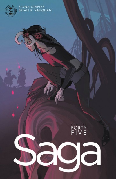 Saga (2012) #45 VF+ Brian K. Vaughan Fiona Staples Image Comics