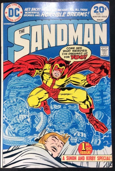 Sandman (1974) #1 FN+ (6.5) Simon and Kirby their last collaboration 