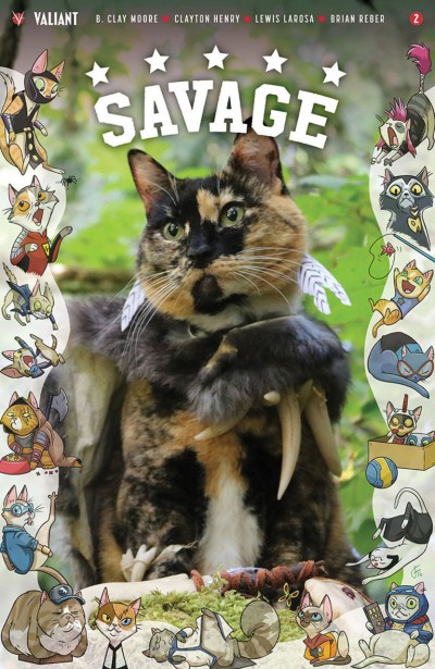 Savage (2016) #2 VF/NM Cat Cosplay Cover C Valiant 