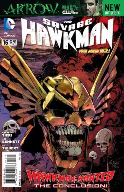 SAVAGE HAWKMAN (2011) #16 VF/NM THE NEW 52!