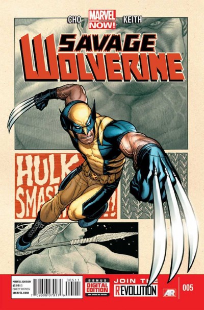 Savage Wolverine (2013) #5 VF/NM Cho Cover
