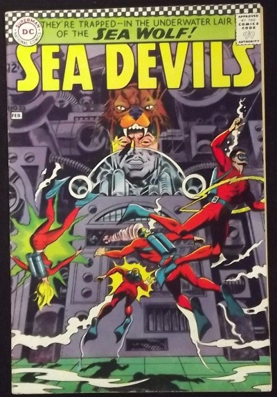 SEA DEVILS #33 FN+ GREY TONE COVER