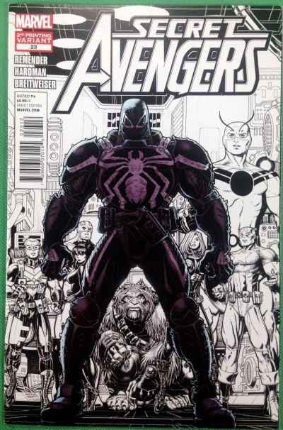 Secret Avengers (2010) #23 VF/NM (9.0) 2nd print variant 1st app Agent Venom