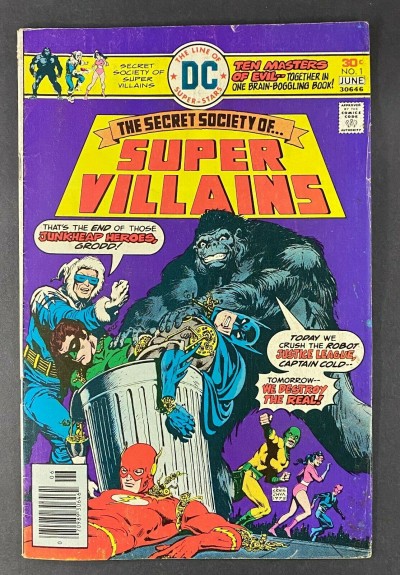 Secret Society of Super-Villains (1976) #1 FN- (5.5) 1st Manhunter/Star Sapphire