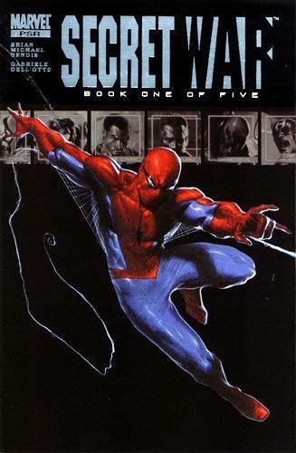 SECRET WAR #1 OF 5 VF/NM AMAZING SPIDER-MAN DELL'OTTO COVER