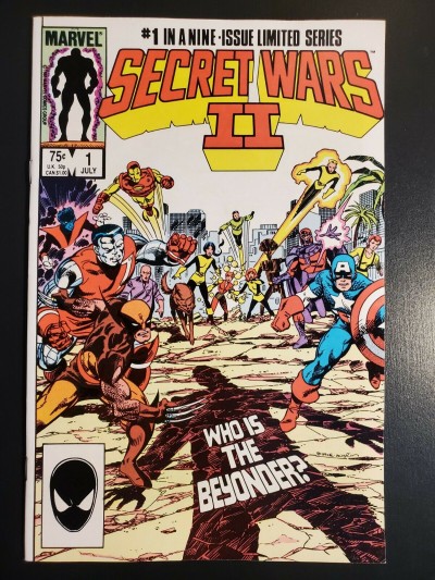 SECRET WARS II (2) #1 (1985) VF/NM 9.0 White pages Beyonder|