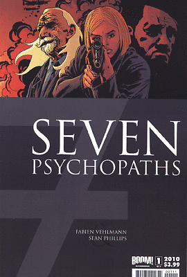 SEVEN PSYCHOPATHS #1 OF 3 NM SEAN PHILLIPS ART BOOM! 7