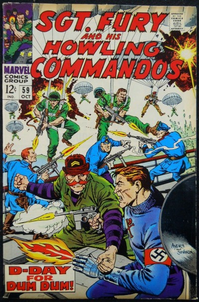 SGT. FURY AND HIS HOWLING COMMANDOS #59 FN+