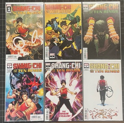 Shang-Chi: Master of the Ten Rings (2022) #'s 1 2 3 4 5 6 Complete NM Lot