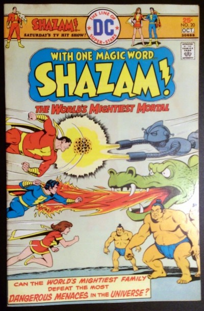 Shazam (1972) #20 FN/VF (7.0) Captain Marvel