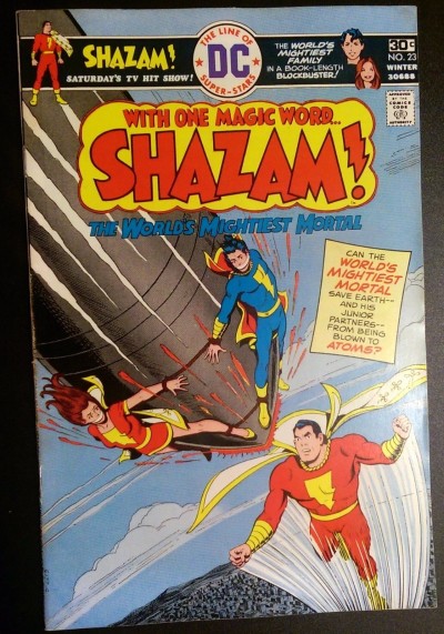 Shazam (1972) #23 FN/VF (7.0) Mary Marvel Captain Marvel Jr. Bondage Cover