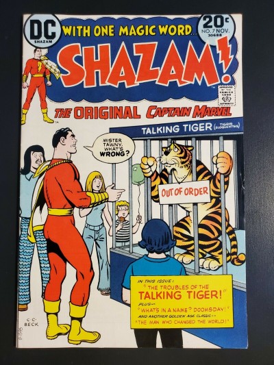 Shazam #7 (1973) DC Comics F/VF (7.0) Bronze Age |