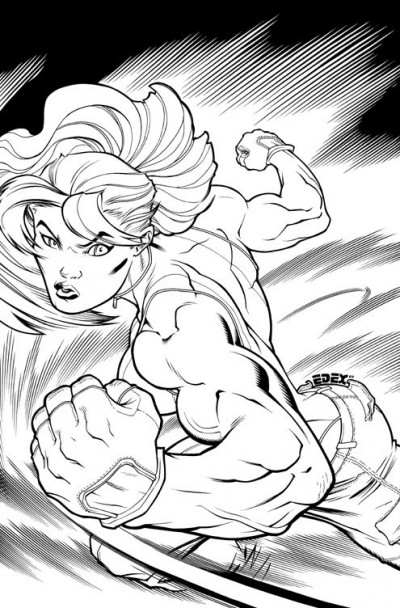 She-Hulk (2005) #22 Ed McGuinness Original Variant Cover Art Marvel 