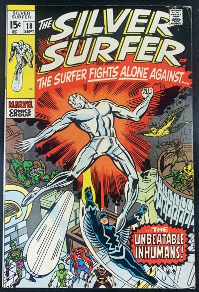 Silver Surfer (1968) #18 FN+ (6.5) Last Issue